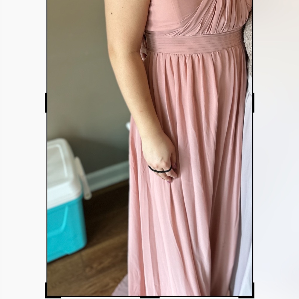 Birdy Grey Grace Convertible Dress Chiffon Dusty Rose